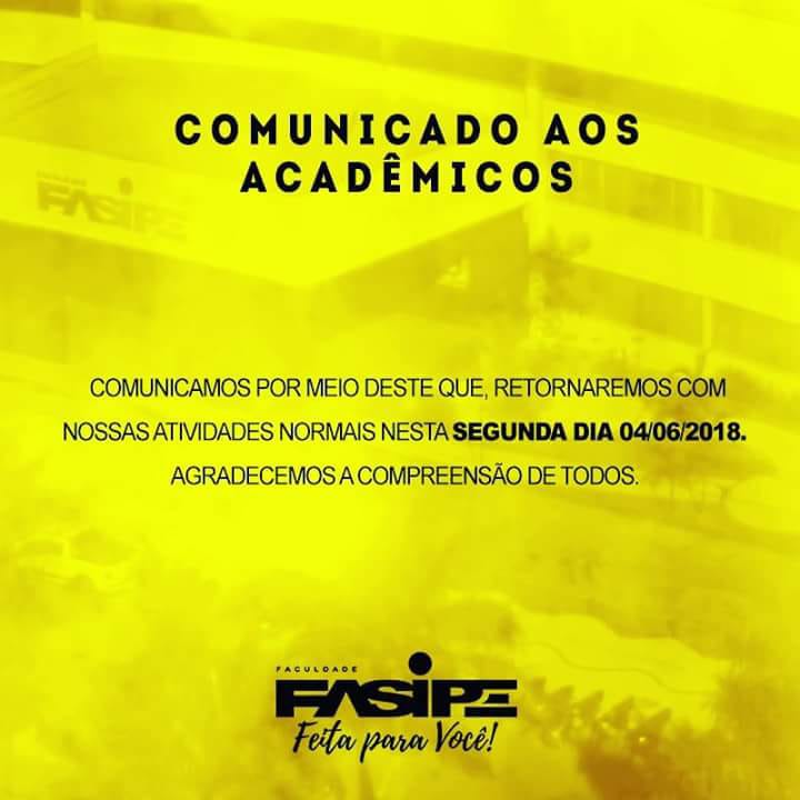 Retorno das Aulas Normalizado.