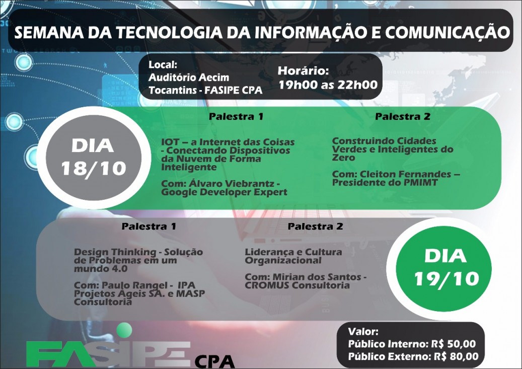 Semana da Tecnologia da Informação e Comunicação;