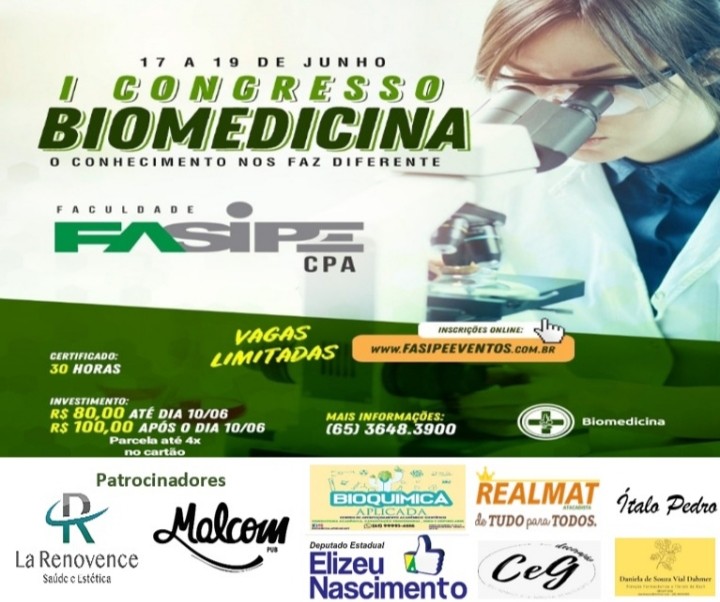 1º Congresso de Biomedicina