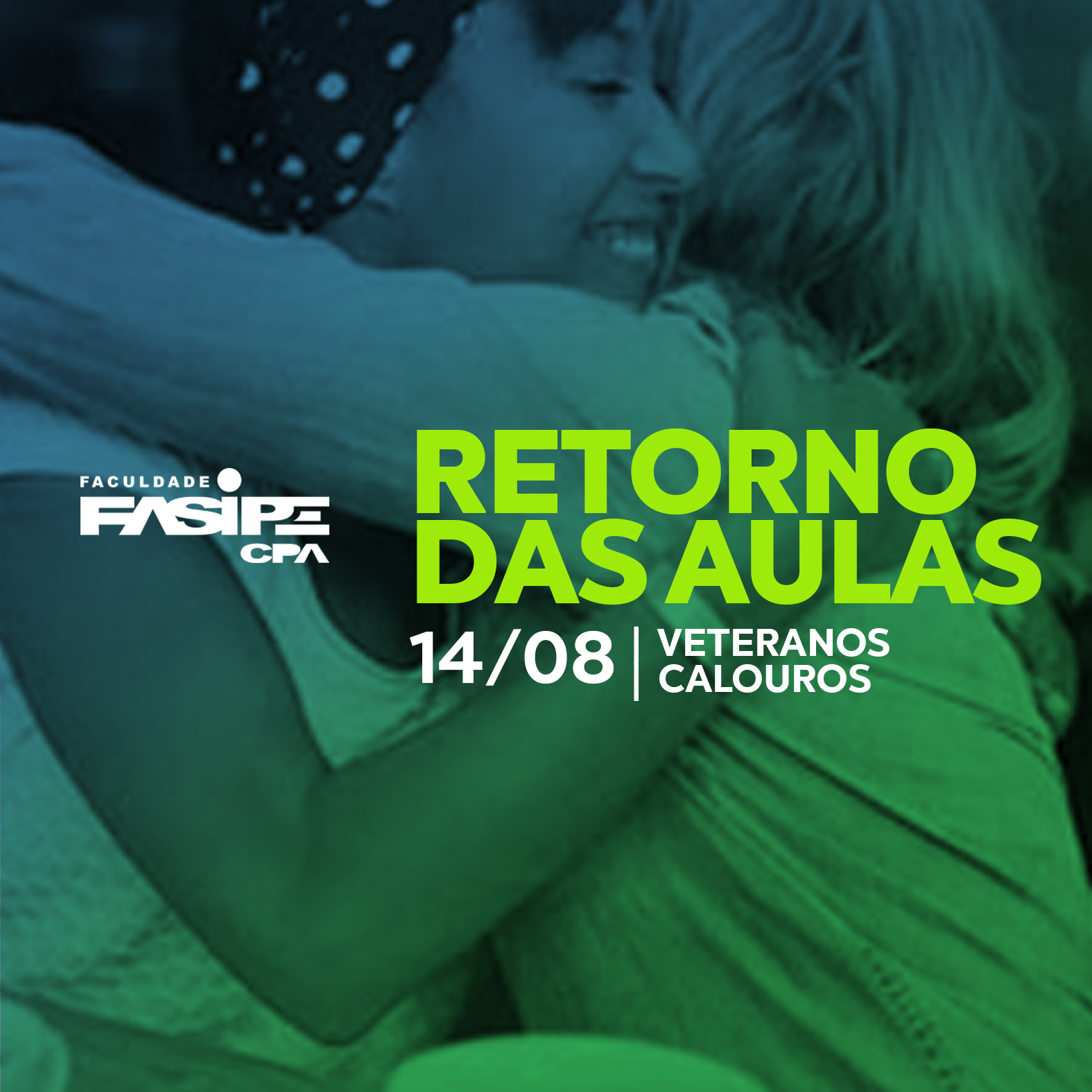 Início das aulas do segundo semestre de 2017